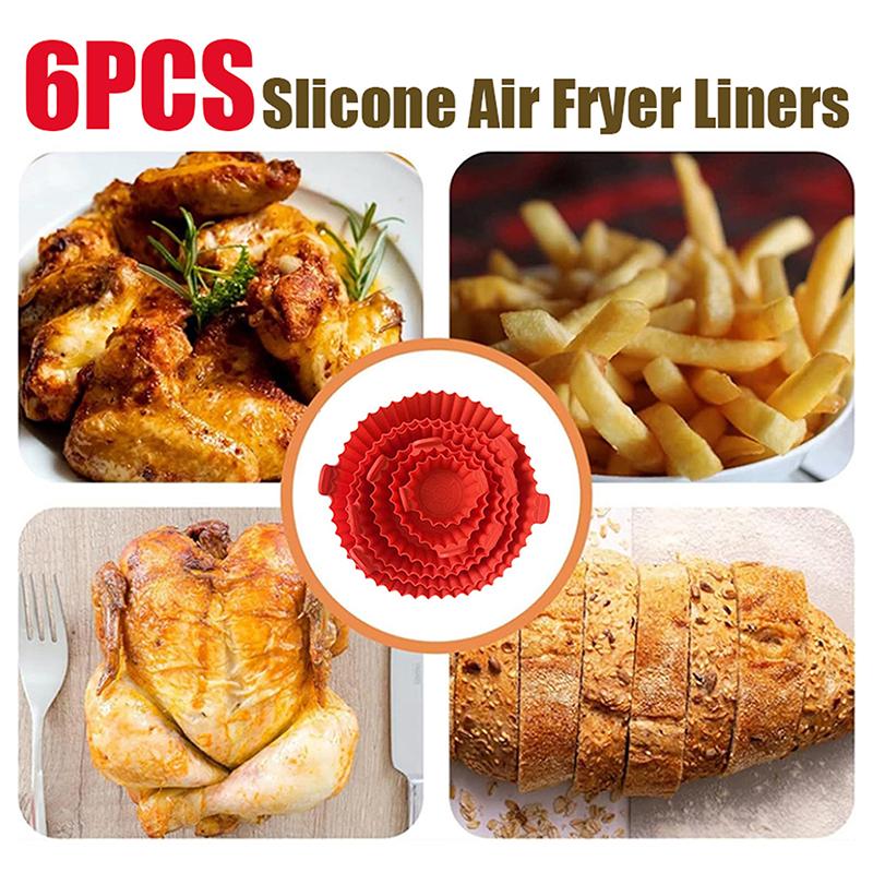 C Air Fryer Silicone Tray Baki - Air Fryer Silicone Pot Liner ulasan dan harga