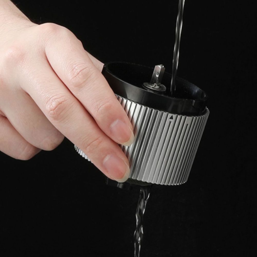 Strip Pattern Portable Coffee  - Coffee Bean Grinder Electric ulasan dan harga