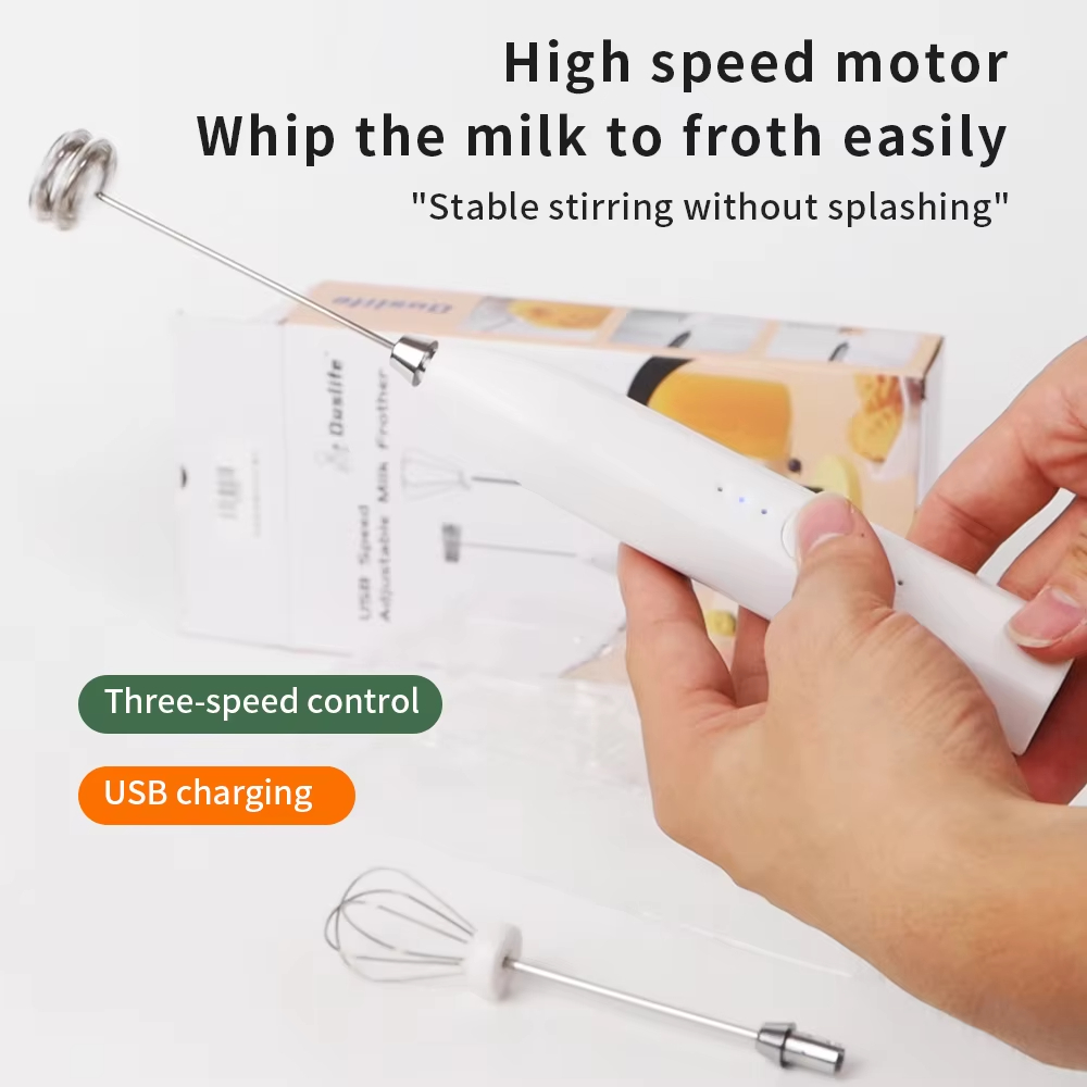 Electric Milk Frother, 3-Speed - Electric Milk Frother Handheld ulasan dan harga